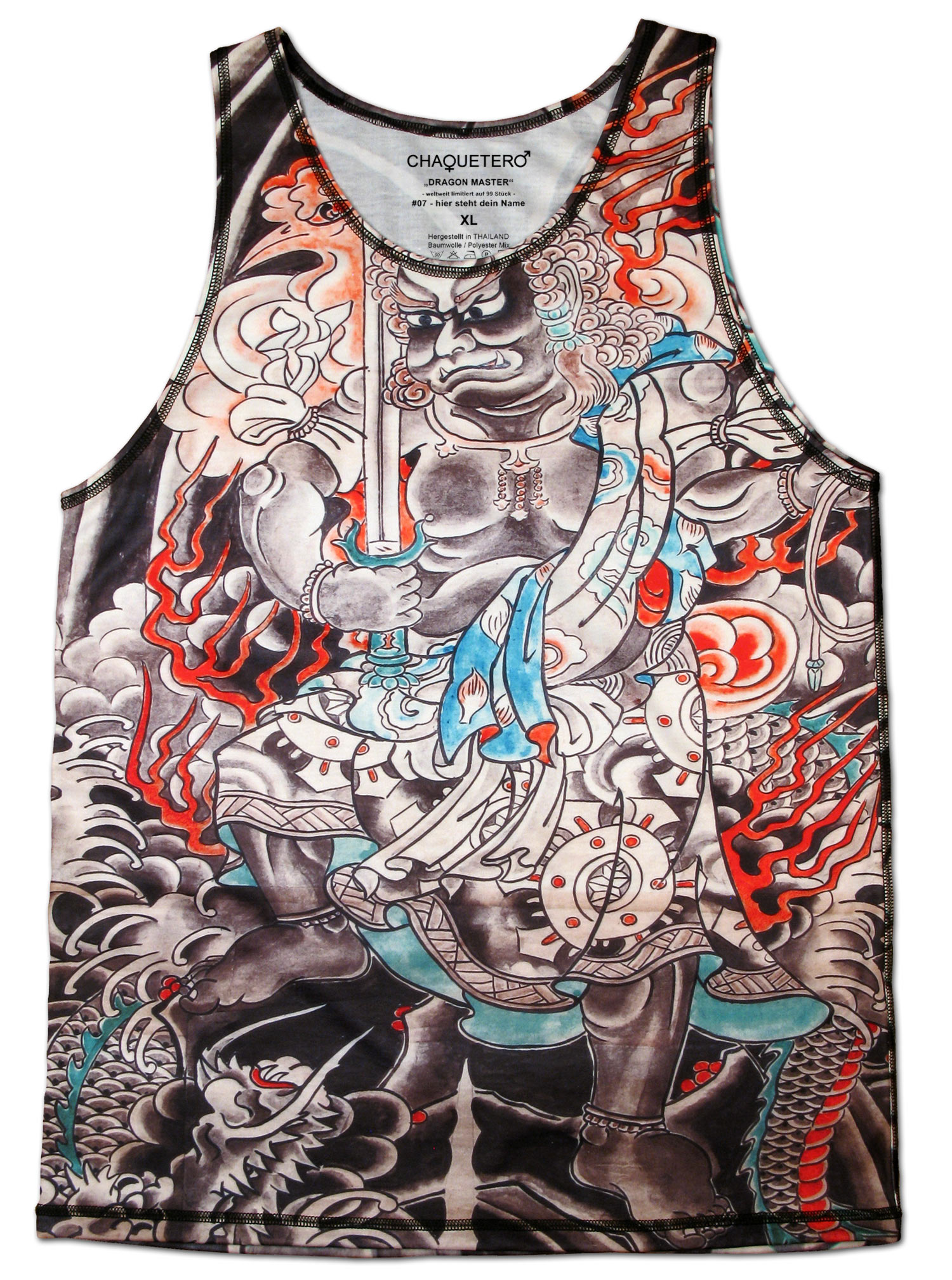 Chaquetero's "Dragon Master" Designer Tank Top Xs 3 Xl_Tanks & Camis_3.jpg